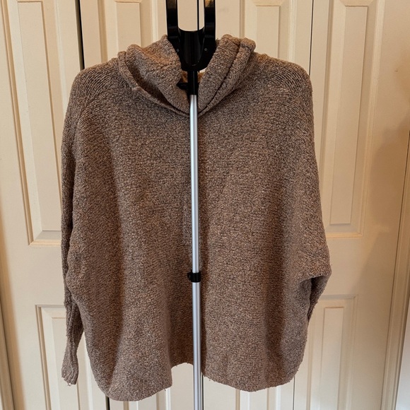 Jessica Simpson Cozy Brown Cowl Neck Sweater - Picture 3 of 4